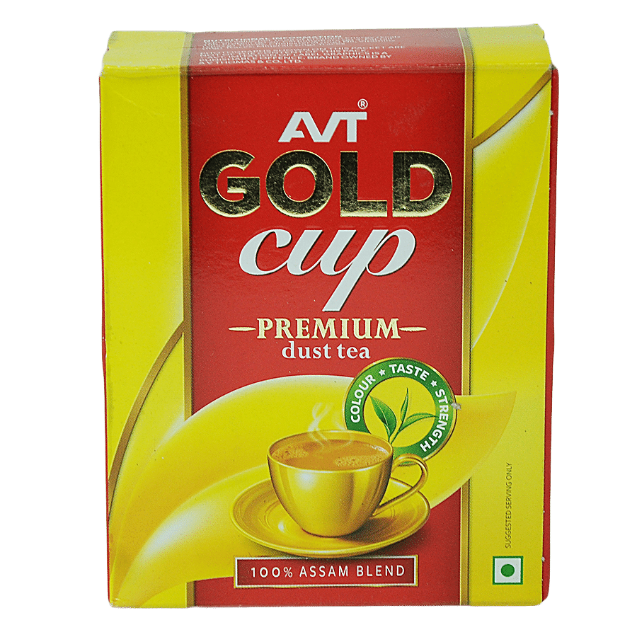 Avt Gold Cup Premium Dust Tea, 100% Assam Blend, 250 G