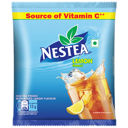 Nestea Instant Iced Tea, Rich In Vitamin C, Light & Refreshing, Lemon Flavour, 400 G Pouch