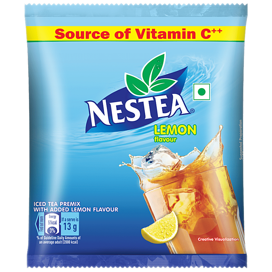 Nestea Instant Iced Tea, Rich In Vitamin C, Light & Refreshing, Lemon Flavour, 400 G Pouch