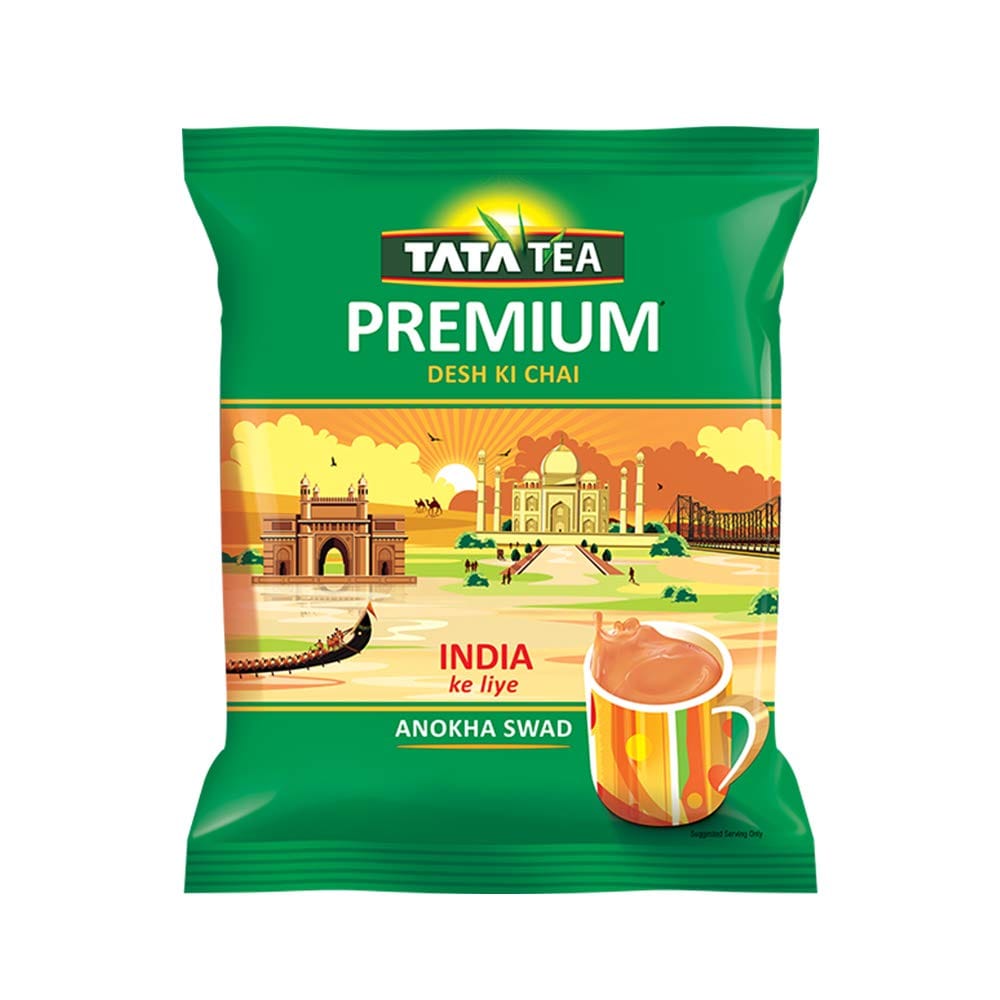 Tata Tea Premium, Desh Ki Chai |Unique Blend Crafted For Chai Lovers Across India, Black Tea, 250G