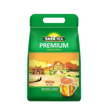 Tata Tea Premium, Desh Ki Chai, Unique Blend Crafted For Chai Lovers Across India, Black Tea, 1.5Kg Powder