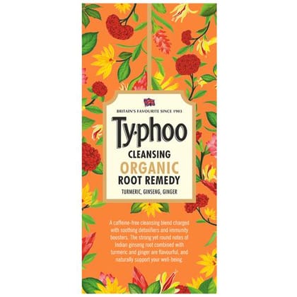 Typhoo Cleansing Organic Root Remedy Tea, 36 G (20 Bags X 1.8 G Each)