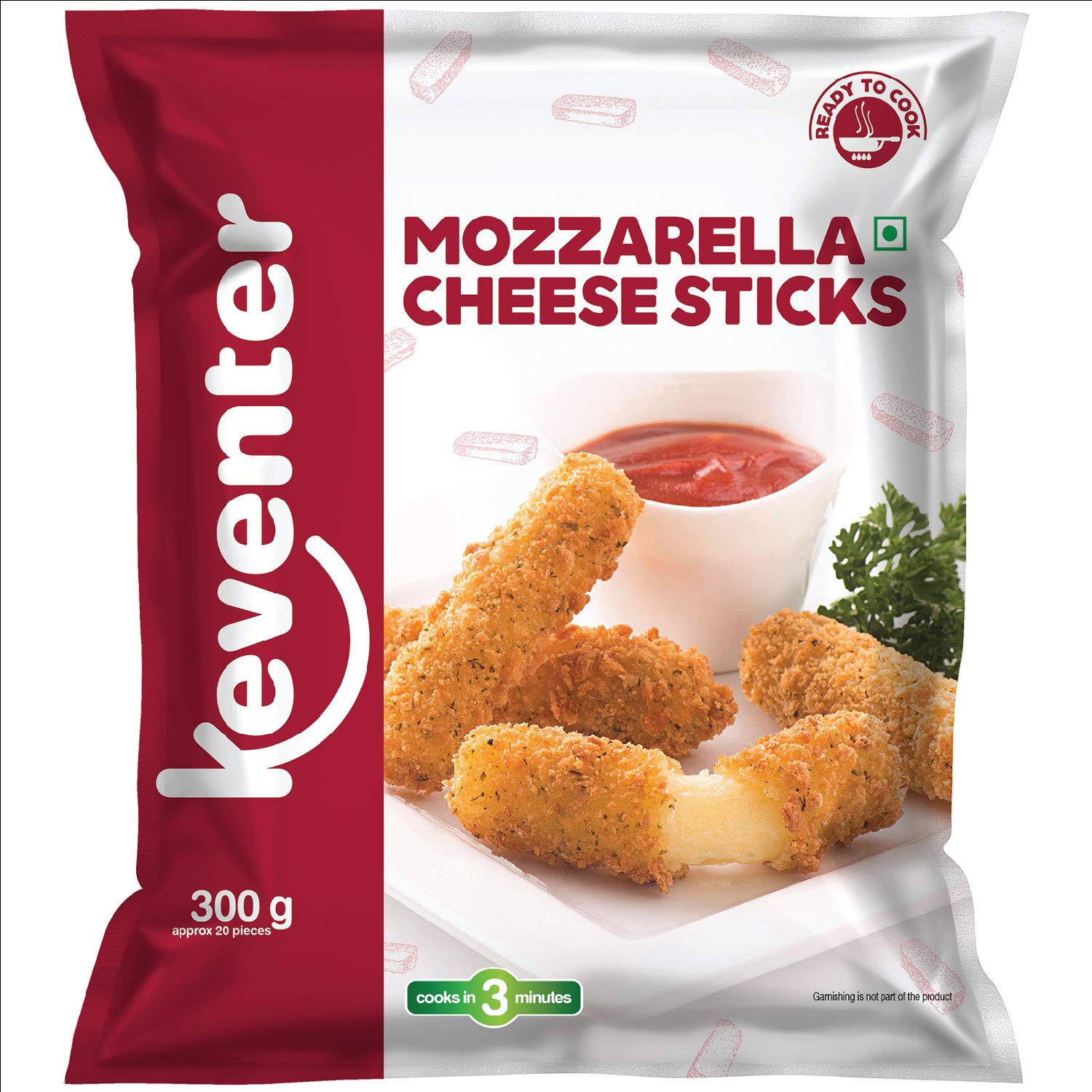 KEVENTER Mozzarella Cheese Stick, 300 g