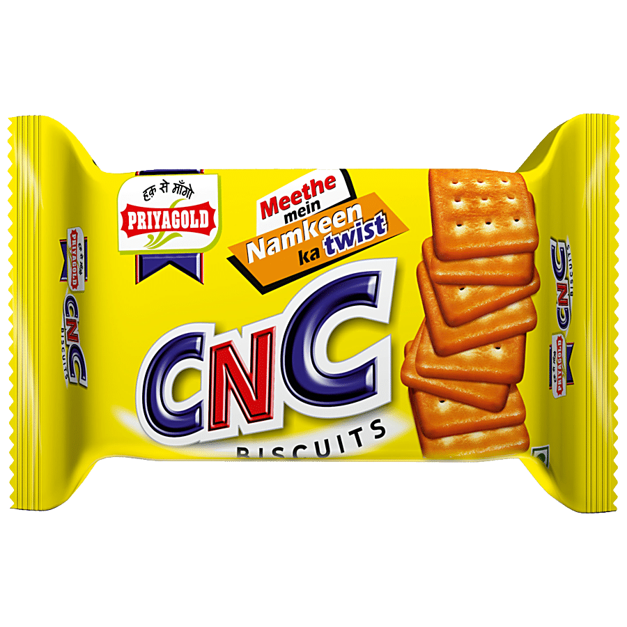 Priyagold Biscuits - Crack N Cheer, 180 G Pouch