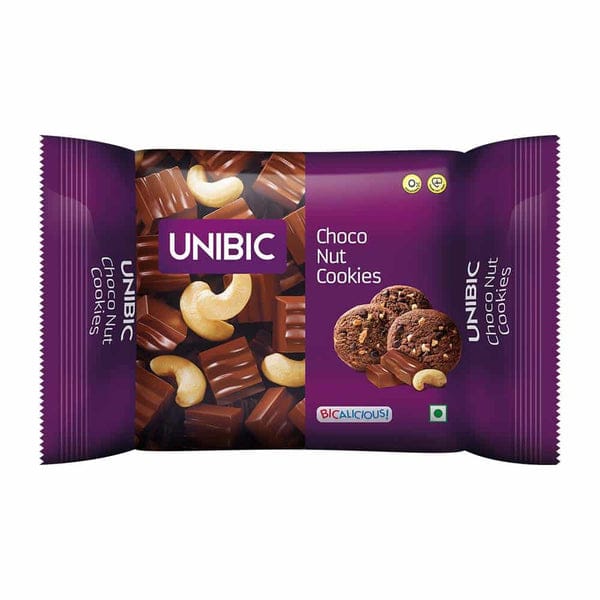 Unibic Choco Nut Cookies (Oatmeal Cookies), 150 gm