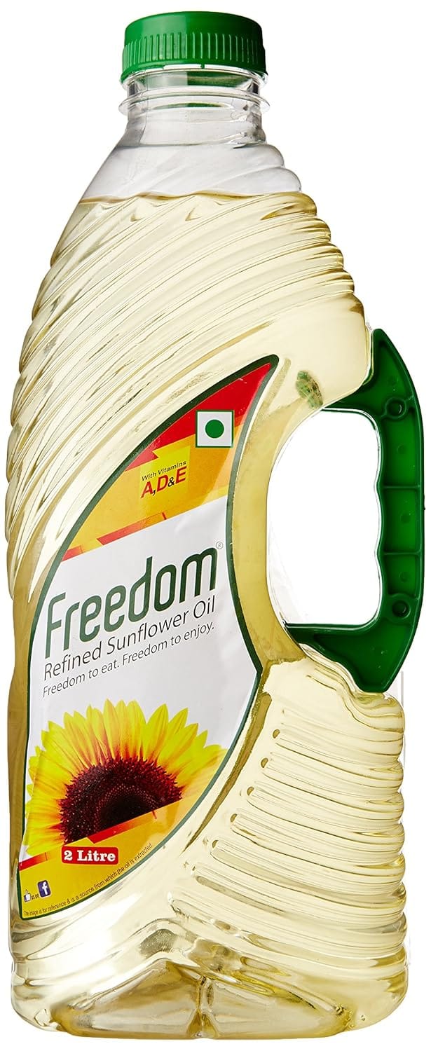 Freedom Refined Sun Flower Oil Jar, 2L