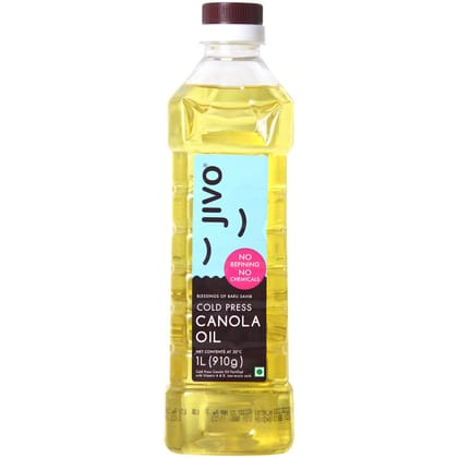 Jivo Canola Refined Edible Oil, 1 L