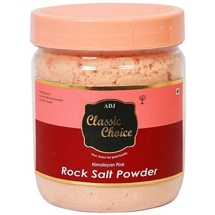 A.D.J Classic Choice Himalayan Pink Rock Salt/Uppu Powder, 500 G Jar