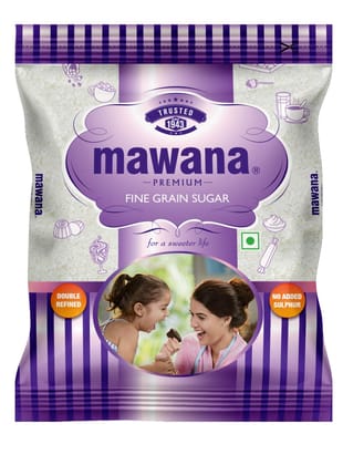 Mawana Premium Fine Grain Sugar, 1 kg