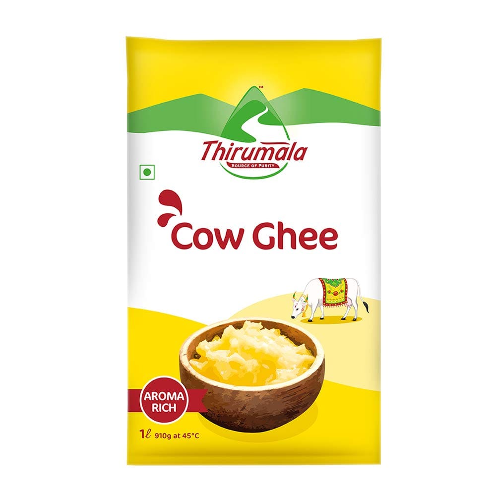 Thirumala Cow Ghee Pouch, 1L