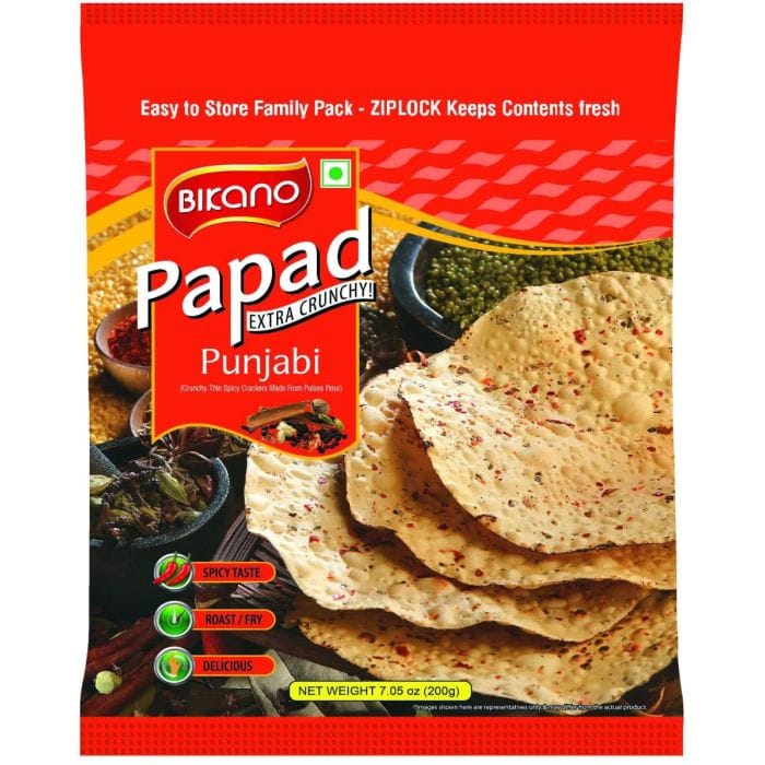 Bikano Punjabi Papad, 200 gm
