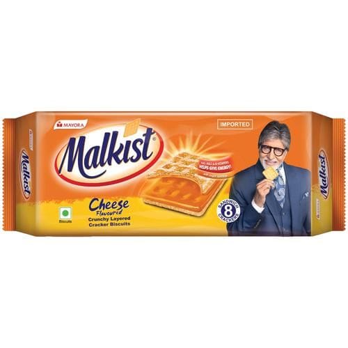 Malkist Cheese Flavoured, 144 gm
