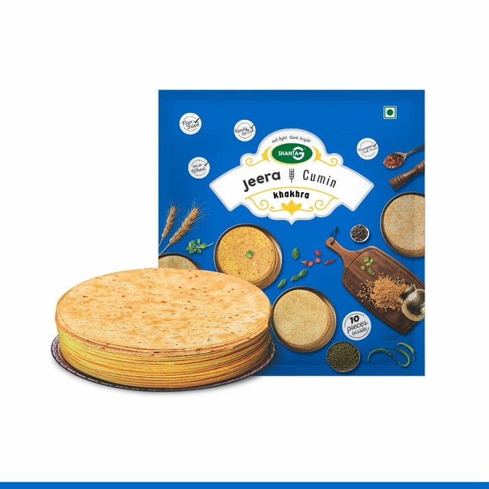 Shanta G Round Jeera Khakhra, 200 gm