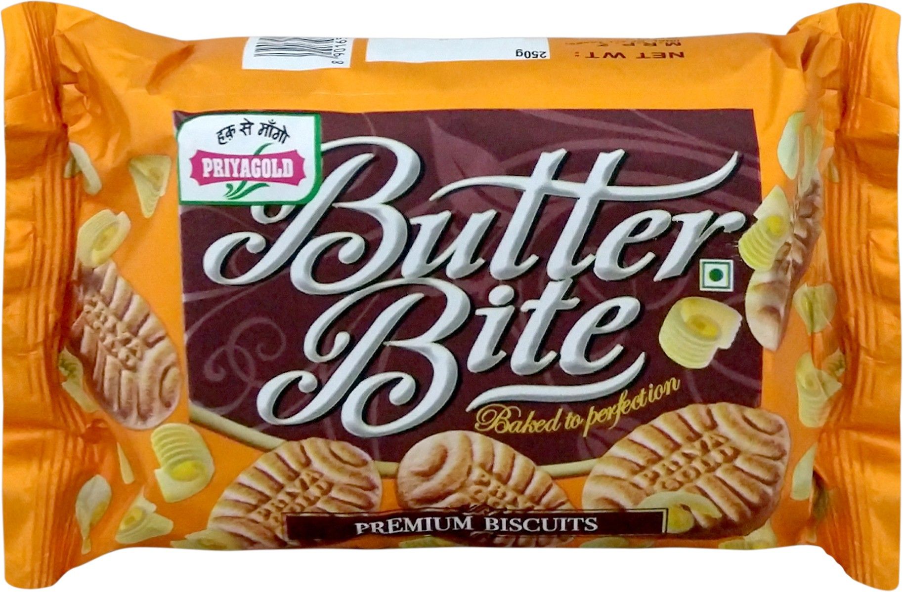 Priyagold Premium Butter Bite Cookies (250 G)