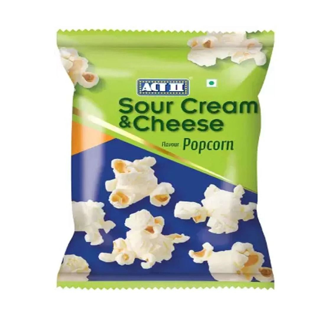 Act II Popcorn Sour Cream & Cheese Flavour, 50 gm