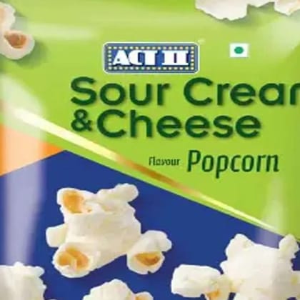 Act II Popcorn Sour Cream & Cheese Flavour, 50 gm