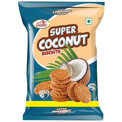 Sunder Super Coconut Biscuit, 400 G