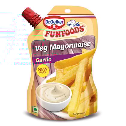 Dr. Oetker Veg Mayo Garlic, 100 gm