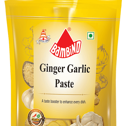 Bambino Ginger Garlic Paste - Condiment For Taste & Marination, 200 G