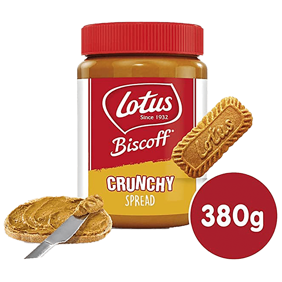 Lotus Biscoff Crunchy Spread, 380 G