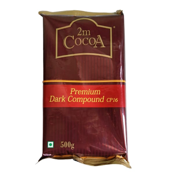 2M Cocoa Premium Dark Compound Cp16 -500Gm