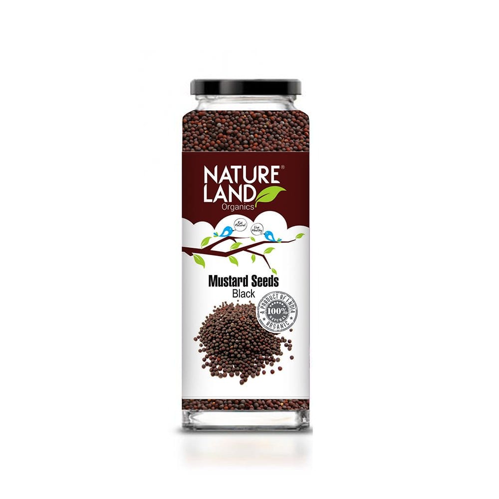 Natureland Organics Mustard Black 150 Gm