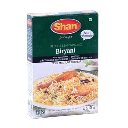 Shan Ready Mix - Biryani Masala, 50 g Carton