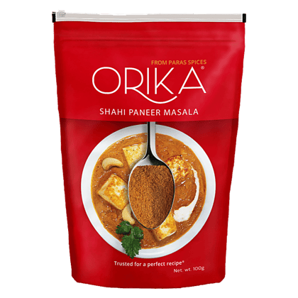 Orika Shahi Paneer Masala, 100 g Standy pouch