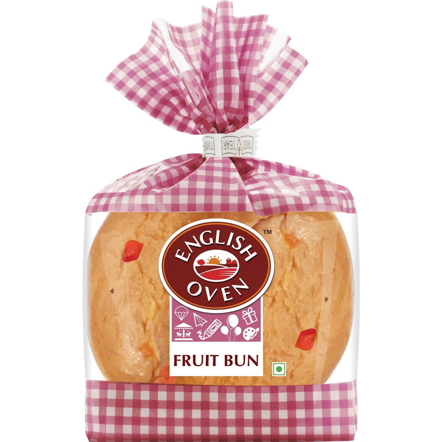 English Oven Fruit Bun Bread, 100 G