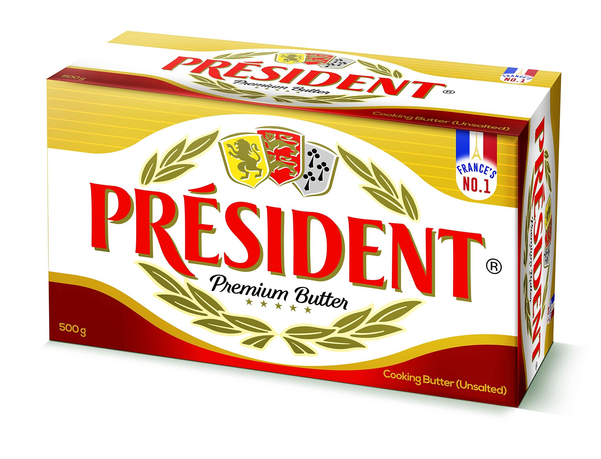 Vwpeyy President Unsalted Butter Bag, 500 G