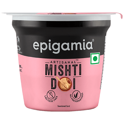 Epigamia Artisanal Mishti Doi, 80 G Cup