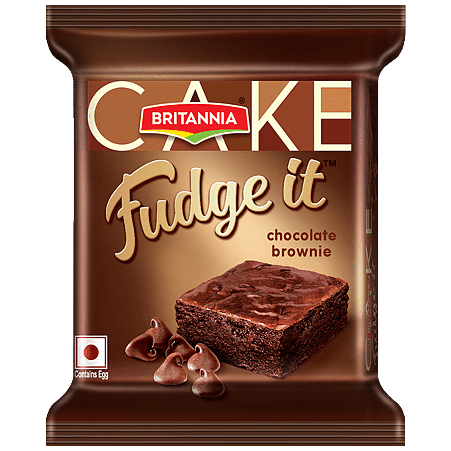 Britannia Fudge It Brownie, Chocolate, 40 G