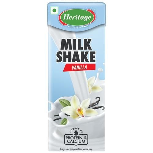 Heritage Vanilla Milkshake, 180 Ml
