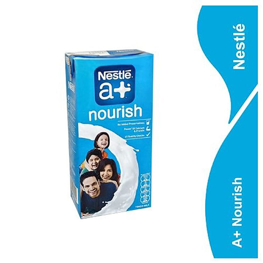 Nestle A+ Nourish Toned Milk, 1 L Carton