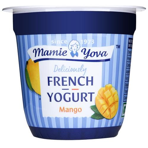 Mamie Yova French Yogurt, Mango, 90 G Cup