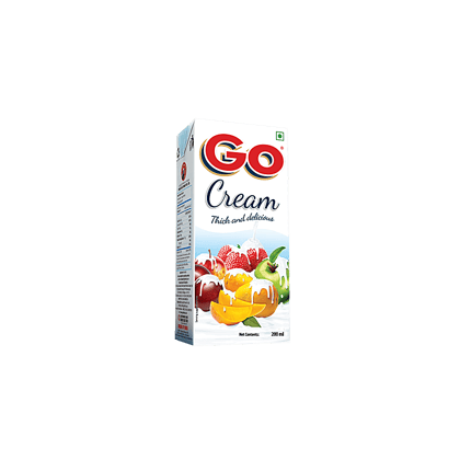 Go Cream, Fresh, 200 Ml Carton