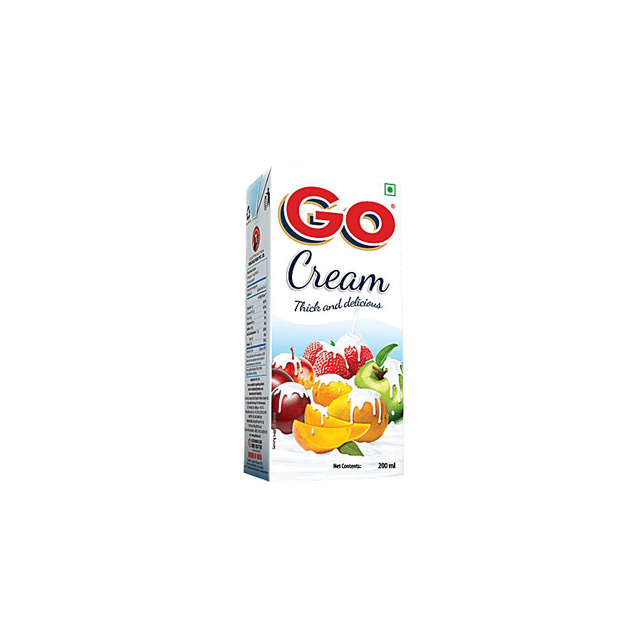 Go Cream, Fresh, 200 Ml Carton