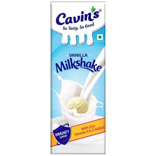 Cavins Milkshake Vanila 1Litre