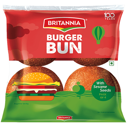 Britannia Burger Bun, 200G
