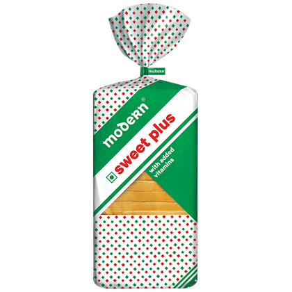 Modern Sweet Plus Bread, With Added Vitamins, 400 G Pouch