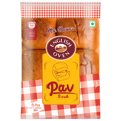 English Oven Bread, Pav, 300 G Pouch