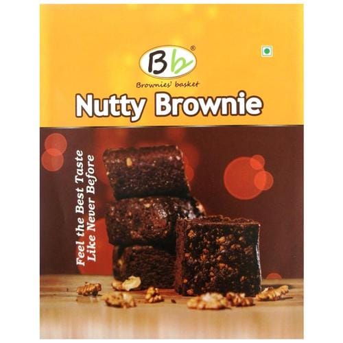 Brownies Basket Nutty Brownie, 40 G