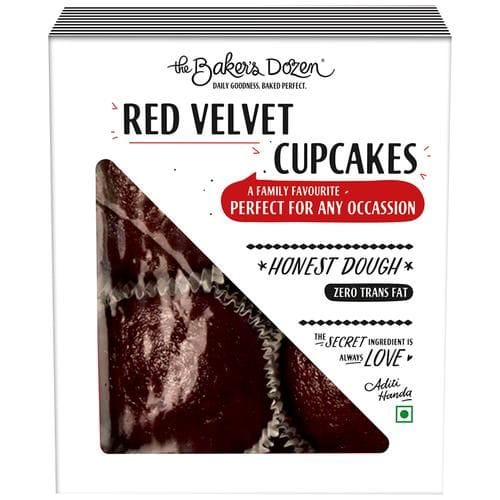The Baker's Dozen Cupcakes, Red Velvet, 150 G