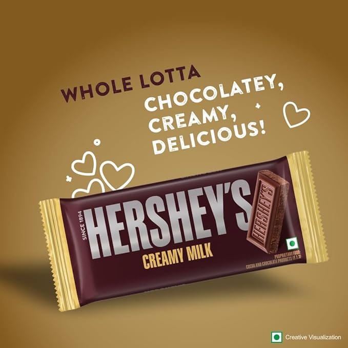 Hershey's Creamy Milk Bar | Delicious Chocolatey Delight, 10 gm