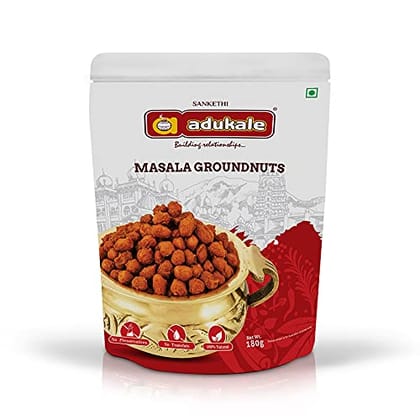 Adukale Masala Groundnuts 180G Pack