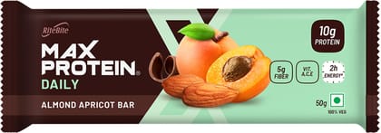 Ritebite Max Protein Daily Almond Apricot Bar Pouch (50 G)