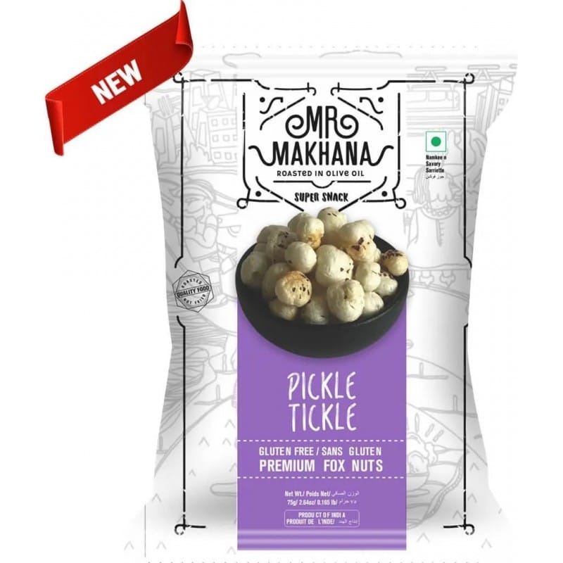 Mr. Makhana Pickle Tickle 75G