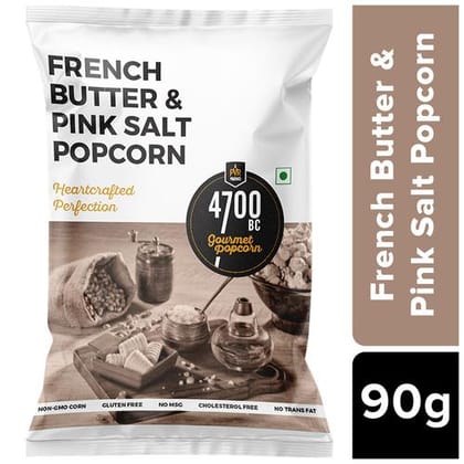 4700Bc Gourmet Popcorn - French Butter & Pink Salt, 90 G