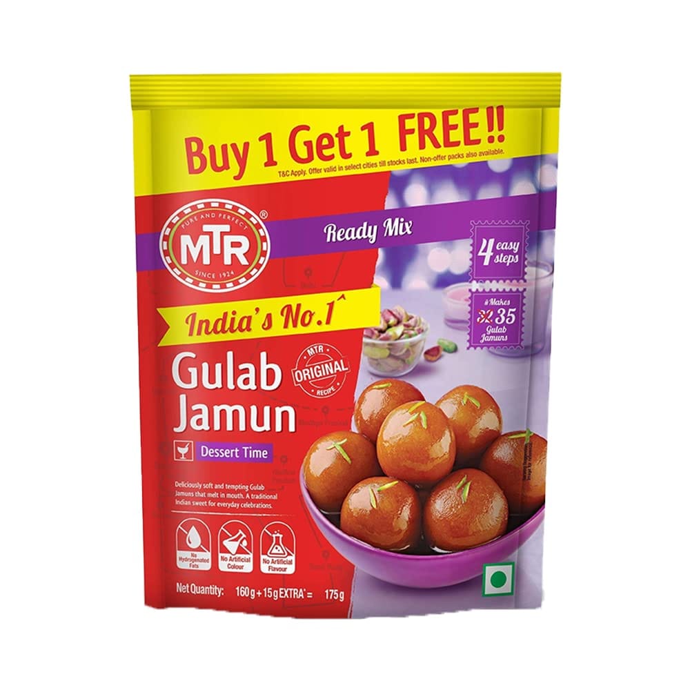 Mtr Gulab Jamun Mix, 160G / 175G