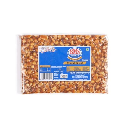 Bms Chikki - Peanut, 200 G